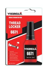 Visbella 6671 augstas stiprības vītņu fiksators 10ml цена и информация | Автохимия | 220.lv