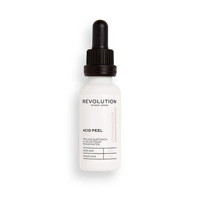 Sejas skrubis kombinētai ādai Revolution Skincare Acid Peel, 30 ml cena un informācija | Sejas ādas kopšana | 220.lv