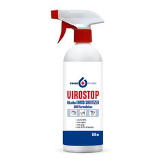 Antibakterinis skystis ViroStop, 500ml cena un informācija | Pirmā palīdzība | 220.lv