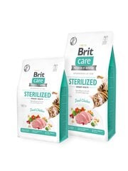 Brit Care Sterilized Urinary 2kg Kaķiem cena un informācija | Sausā barība kaķiem | 220.lv