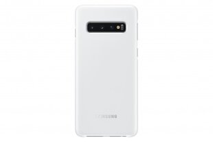 Светодиодная крышка Samsung EF-KG973CW для S10 белая цена и информация | Чехлы для телефонов | 220.lv