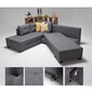 Stūra dīvāns Artie Manama, pelēks цена и информация | Stūra dīvāni | 220.lv