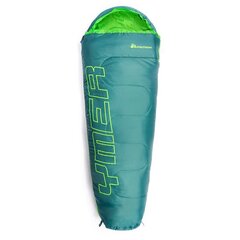 Спальный мешок Meteor Ymer одноместный, зеленый цена и информация | Спальные мешки | 220.lv
