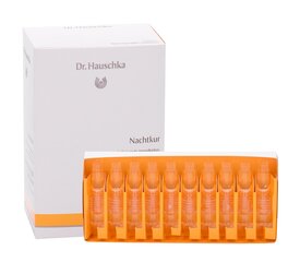 Nakts sejas ādas kopšanas seruma ampulas Dr. Hauschka Renewing Night Conditioner, 50x1ml cena un informācija | Serumi sejai, eļļas | 220.lv