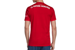 T-krekls vīriešiem Adidas Bayern Munich Home 19/20 M DW7410, sarkans cena un informācija | Sporta apģērbs vīriešiem | 220.lv