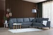 Stūra dīvāns Artie Tempo, pelēks cena un informācija | Stūra dīvāni | 220.lv