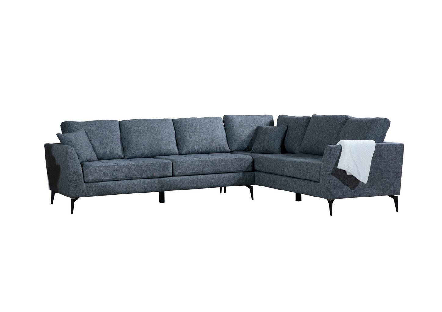 Stūra dīvāns Artie Tempo, pelēks цена и информация | Stūra dīvāni | 220.lv