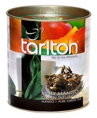 TARLTON Misty Mango Green tea, Mistiskā Mango Ceilonas Zaļā beramā lielo lapu tēja, 100g cena un informācija | Tēja | 220.lv