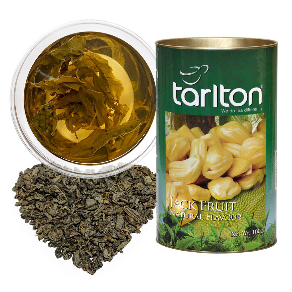 TARLTON Jack Fruit Green tea OPA, Maizes koka augļu Ceilonas Zaļā beramā lielo lapu tēja OPA, 100g цена и информация | Tēja | 220.lv