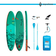 Надувная серфинговая доска Paddle board aquatone wave plus 12.0 цена и информация | SUP доски, водные лыжи, водные аттракционы | 220.lv