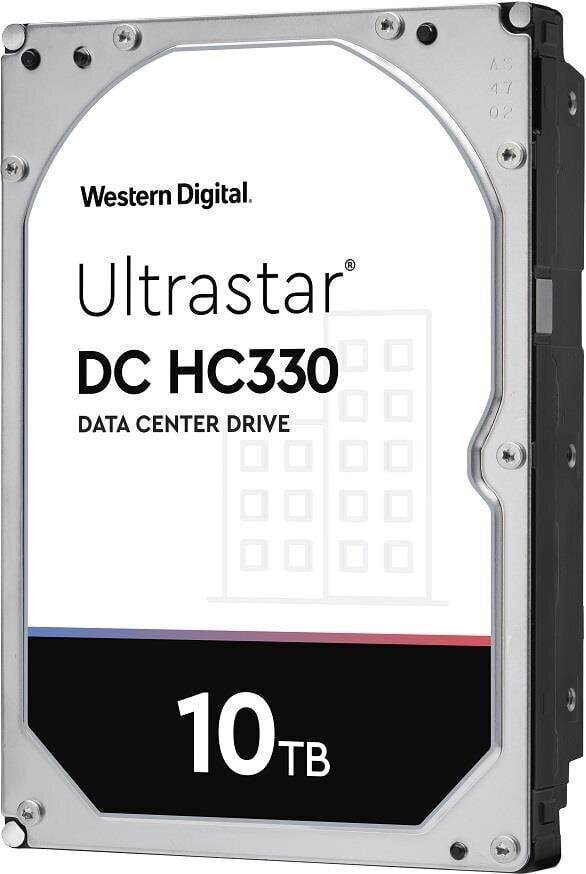 Drive server HDD Western Digital Ultrastar DC HC330 WUS721010ALE6L4 (10 TB; 3.5 Inch; SATA III) cena un informācija | Iekšējie cietie diski (HDD, SSD, Hybrid) | 220.lv