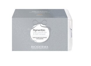 Sejas kopšanas komplekts Bioderma Pigmentbio, balinošs krēms 50 ml + nakts krēms 40 ml + kosmētika cena un informācija | Sejas krēmi | 220.lv