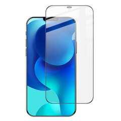 MyScreen Edge 2.5D 0.33mm 9H Premium Diamond Japan Stikls Apple iPhone 12 Pilna izmēra ar melnu Rāmi cena un informācija | Ekrāna aizsargstikli | 220.lv