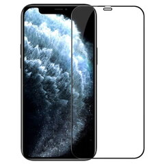 Защитное стекло дисплея MyScreen Diamond Edge Full Glue для Apple iPhone 12 Pro Max, чёрное цена и информация | Защитные пленки для телефонов | 220.lv