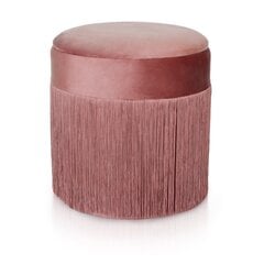 Пуф Homede Ushi, розовый цена и информация | Кресла-мешки и пуфы | 220.lv
