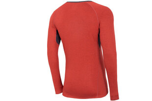 Футболка спортивная мужская 4F Functional Longsleeve M NOSH4-TSMLF002 62M, красная цена и информация | Мужская спортивная одежда | 220.lv