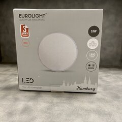 LED светильник Eurolight Hamburg 18W/4000K цена и информация | Потолочные светильники | 220.lv
