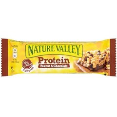 NATURE VALLEY Proteīna batoniņš ar riekstiem un šokolādi, 40g цена и информация | Конфетки | 220.lv