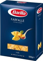 BARILLA FARFALLE pasta 500g cena un informācija | Makaroni | 220.lv