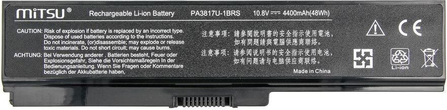 Mitsu BC/TO-L750 цена и информация | Akumulatori portatīvajiem datoriem | 220.lv