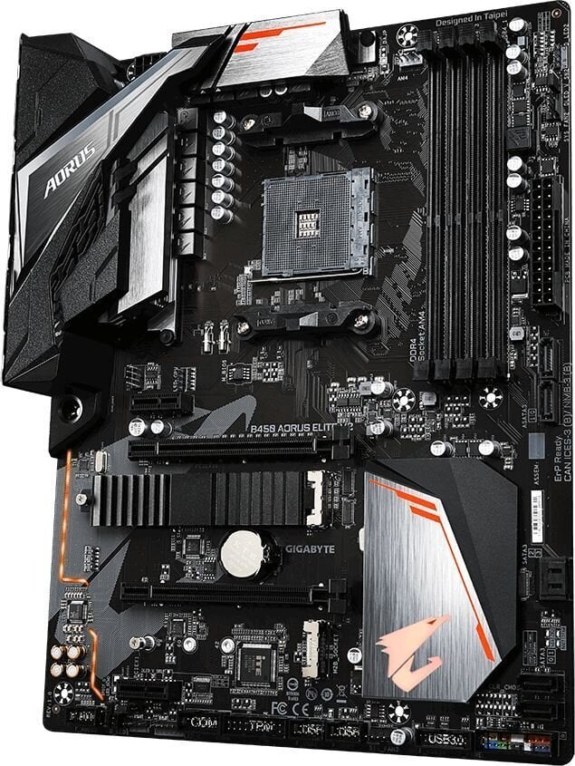 Gigabyte B450 AORUS ELITE V2 (rev. 1.0) цена и информация | Mātesplates | 220.lv