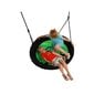 Šūpoles Stārķu ligzda Swibee, 98 cm, zaļa/melna cena un informācija | Šūpoles | 220.lv