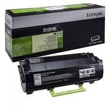 Картридж Lexmark 512HE Return (51F2H0E), черный цена и информация | Картриджи для лазерных принтеров | 220.lv