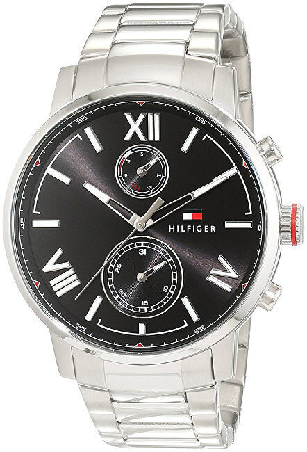 Tommy Hilfiger мужские часы Emerson 1791385, коричневый/серебристый цена |  220.lv