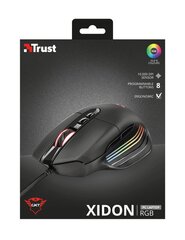 Trust GXT 940 X, черный цена и информация | Мыши | 220.lv