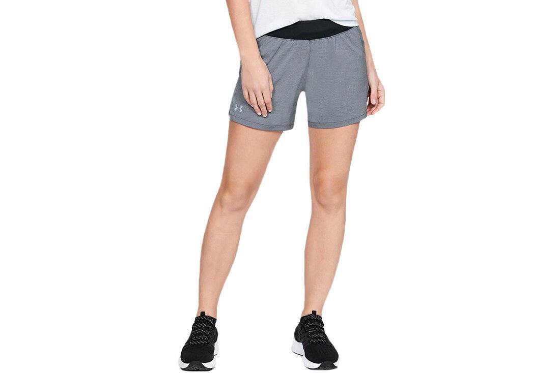 Sporta šorti Under Armour Launch SW Go Long Short W 1342841 001, 50276 cena un informācija | Sporta apģērbs sievietēm | 220.lv