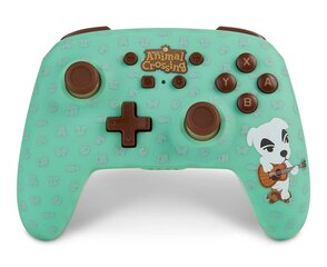 Юеспроводной джойстик PowerA Enhanced Animal Crossing K.K. Slider для Nintendo Switch цена и информация | Джойстики | 220.lv