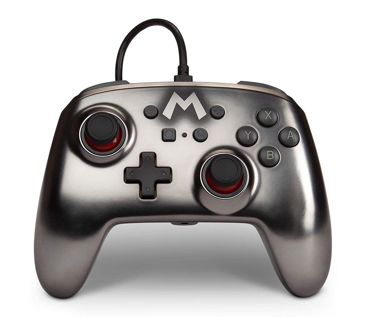 PowerA Super Mario Silver piemērots Nintendo Switch cena un informācija | Spēļu kontrolieri | 220.lv