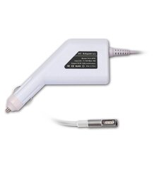 Автомобильное зарядное устройство «Powermax PNCAPC02» 85 Вт. для ноутбука Apple MacBook, 18.5V, 4.6A, MagSafe 1, белый цена и информация | Зарядные устройства для ноутбуков | 220.lv