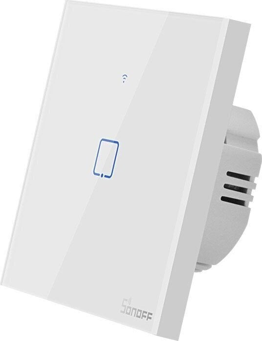 Sonoff WiFi + RF 433 viedais slēdzis, T1 EU TX (1 kanāls) cena un informācija | Elektrības slēdži, rozetes | 220.lv