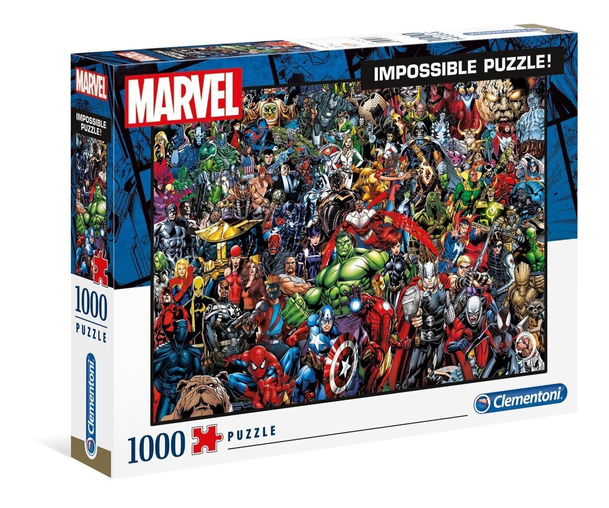 Puzle Clementoni Marvel Neiespējama Puzle/Impossible Puzzle, 1000 d. цена и информация | Puzles, 3D puzles | 220.lv