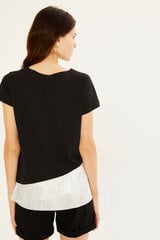 T-krekls sievietēm XINT, melns/balts cena un informācija | T-krekli sievietēm | 220.lv