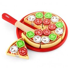 Деревянная нарезная пицца Viga цена и информация | Игрушки для малышей | 220.lv