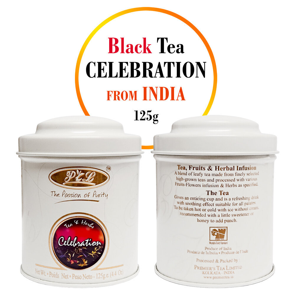 CELEBRATION Black tea - Ekskluzīva Indijas melnā beramā lapu tēja, Premiers, 125g цена и информация | Tēja | 220.lv