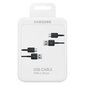 Samsung C tipa kabelis (2 iepakojumi) EP-DG930MB melns cena un informācija | Savienotājkabeļi | 220.lv