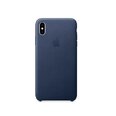 Aizmugurējais vāciņš Apple       iPhone XS Max Leather Case MRWU2ZM/A    Midnight Blue