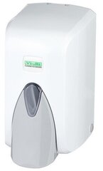 Дозатор для жидкого мыла Vialli, 0.5 л, белый цена и информация | Аксессуары для ванной комнаты | 220.lv