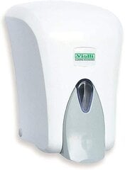 Дозатор для жидкого мыла 1 л, белый цена и информация | Аксессуары для ванной комнаты | 220.lv