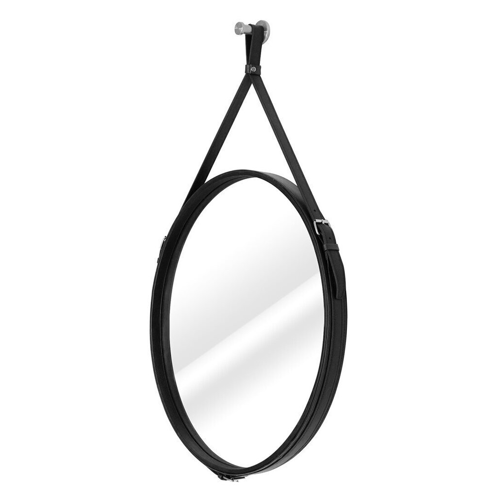 Spogulis Homede Esha, 50x50, melns cena un informācija | Spoguļi | 220.lv