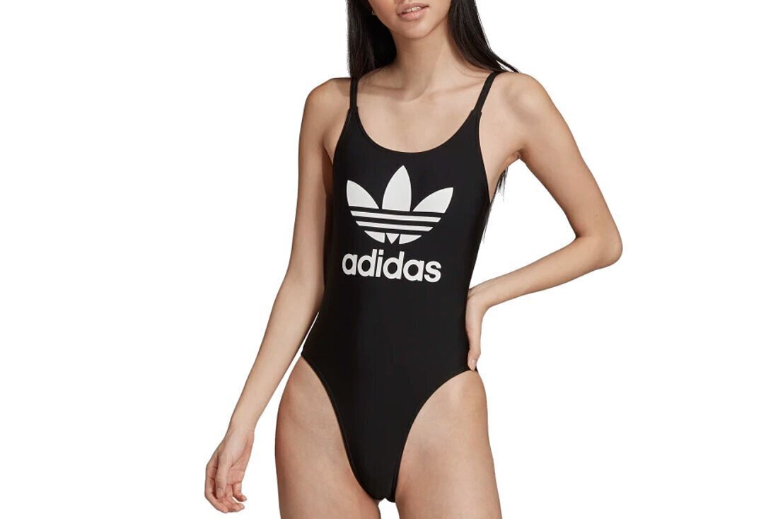 Peldkostīms Adidas Orginals Trefoil Swim W ED7537, 49280 cena un informācija | Peldkostīmi | 220.lv