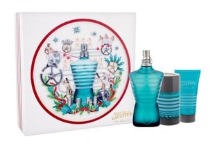 Komplekts Jean Paul Gaultier Le Male: EDT vīriešiem 125 ml + balzams pēc skūšanās 75 ml + zīmuļa dezodorants 50 ml cena un informācija | Vīriešu smaržas | 220.lv