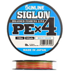 Плетёный рыболовный шнур SUNLINE Siglon PE×4, различной расцветки цена и информация | Лески | 220.lv