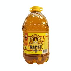 Eļļa "Rapšu" 5,0 L цена и информация | Масло, уксус | 220.lv