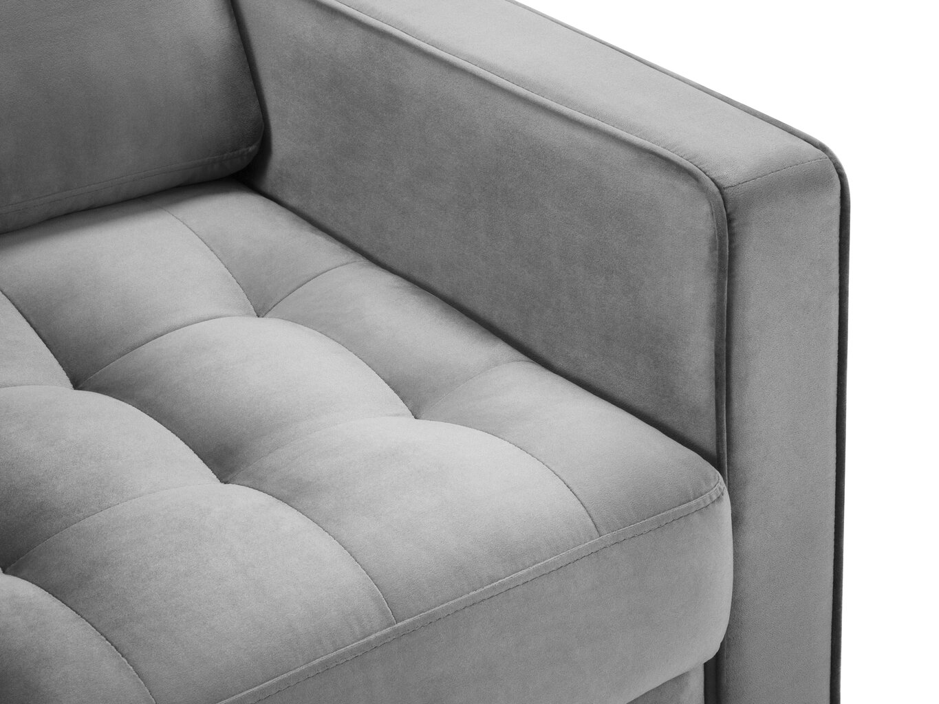 Krēsls Milo Casa Giulietta, gaiši pelēks/melns cena un informācija | Atpūtas krēsli | 220.lv