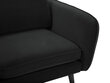 Krēsls Kooko Home Lento, melns цена и информация | Atpūtas krēsli | 220.lv