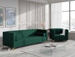 Krēsls Kooko Home Tutti, tumši zaļš цена и информация | Atpūtas krēsli | 220.lv